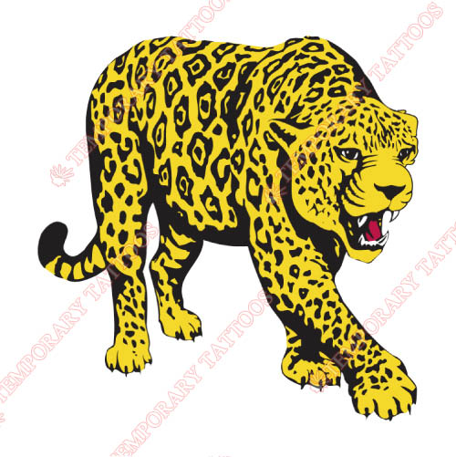 South Alabama Jaguars Customize Temporary Tattoos Stickers NO.6186